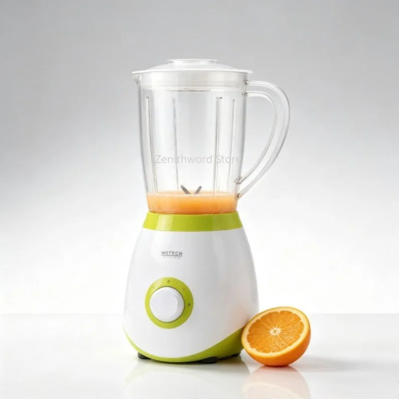 Frullatore Elettrico 600W 1.5L Grande Capacità, Mixer per Frutta con 2 Velocità e Funzione Pulse, Frullatore per Frullati, Succhi, Alimenti per Bambin