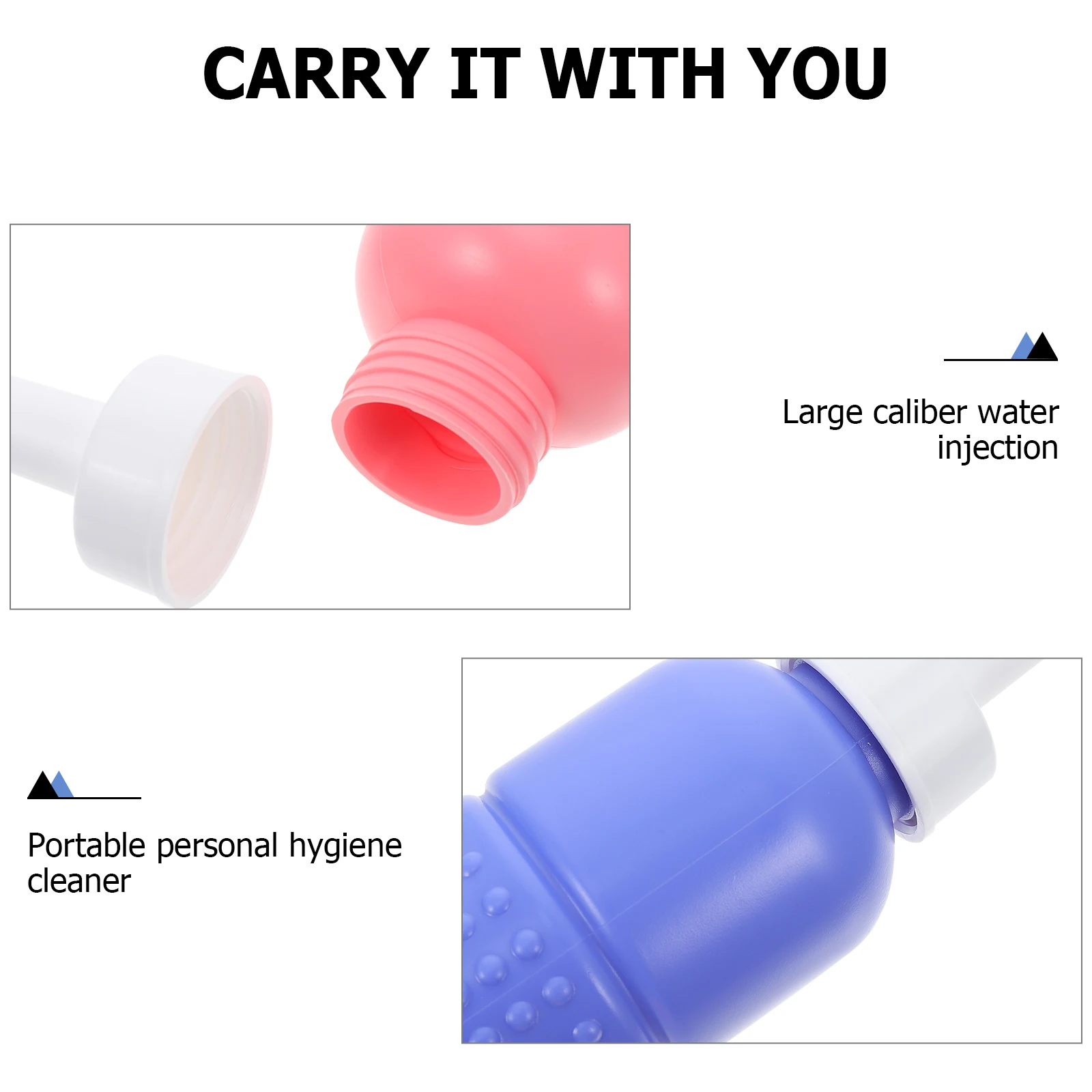 

2pcs Portable Butt Washers Safe Skin-Friendly Travel Body Cleaning Supply For Women Essential For Pregnant Women