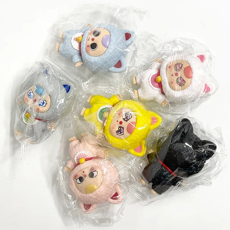Baby Three Three Year Old Billionaire Cat Weng Series Handmade Doll Blind Box Trendy Play Pendant Cute Gift