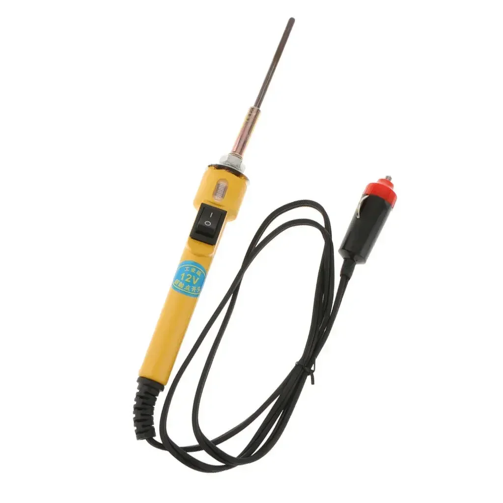 Electric Soldering Iron 12V Soldering Iron Quick Heating Power Tool External Heating Handle Heat Pencil Welding Repair Tool Part