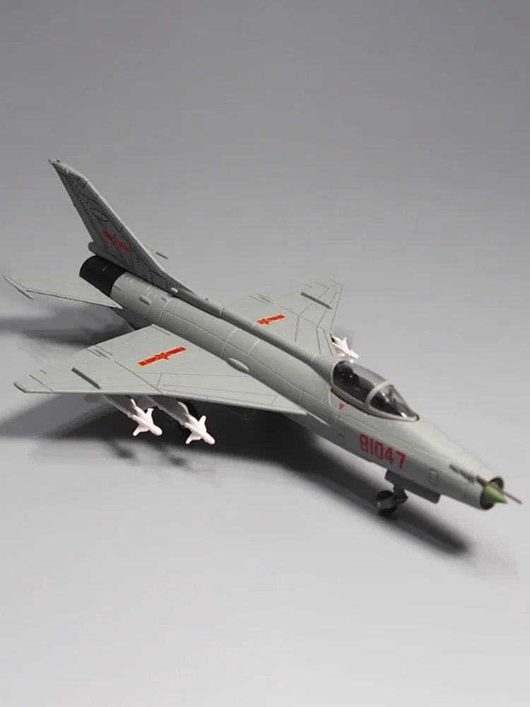 Diecast 1:72 Scale J-7G aircraft Alloy Finished Aircraft Simulation Model Toy Static Decoration Souvenir Gifts For Adult Boy