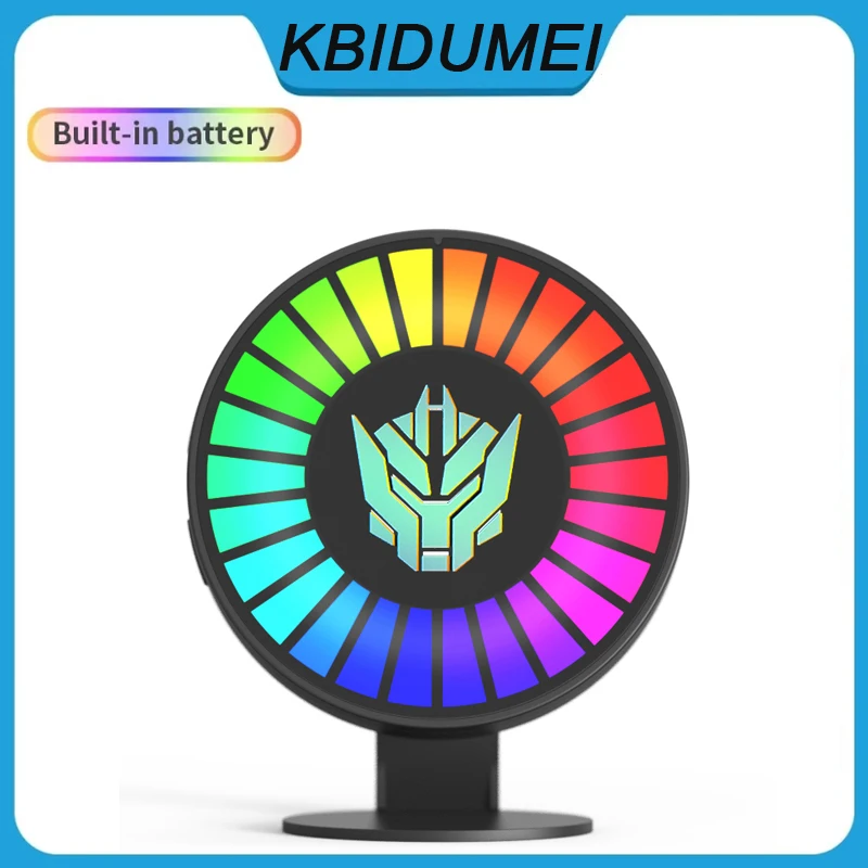 

Music Rhythm Lights Air Freshener Led Car Atmosphere Sound Control Voice Rhythm Ambient Pickup Lamp for Car Creative Decora
