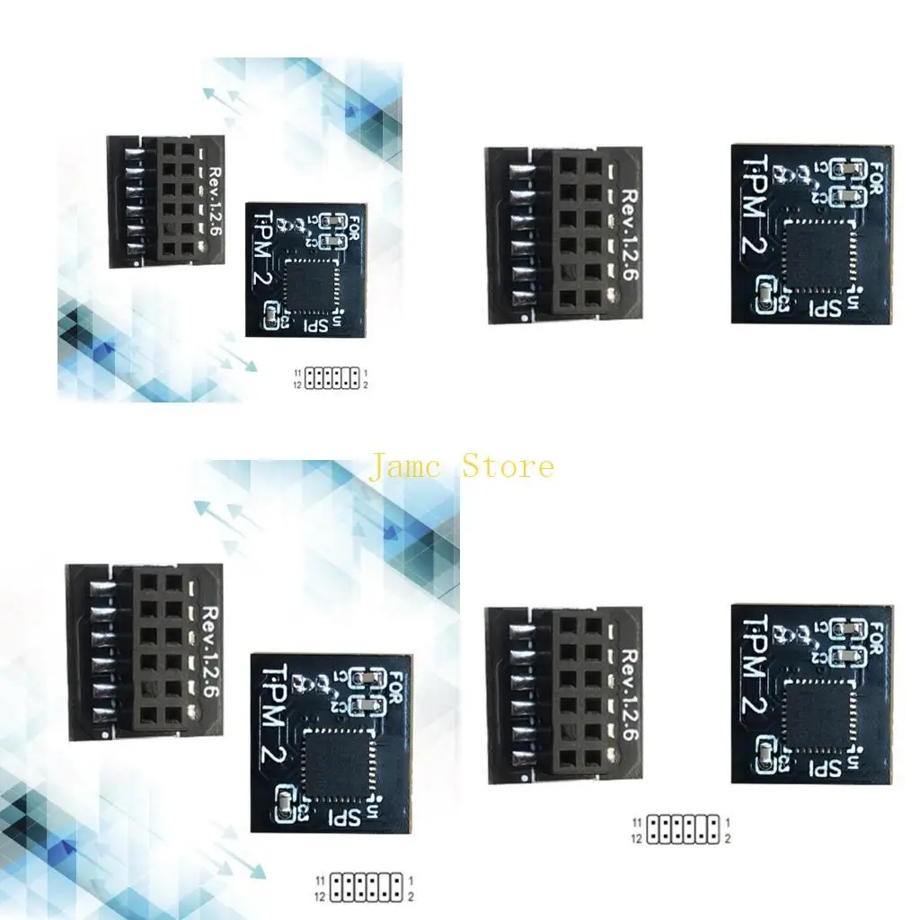 

LX0B Professional TPM 2.0 Security Module 12PIN for Mainboard Platform