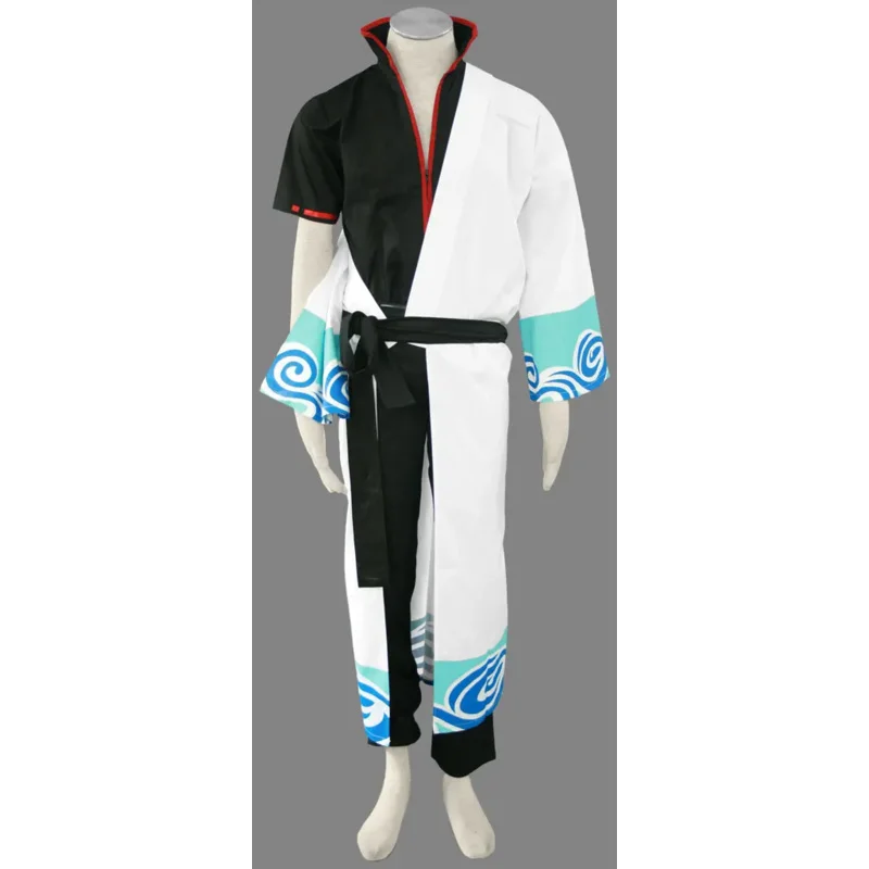 Новинка 2025, аниме Саката Гинтоки, мужской костюм-кимоно, карнавальный костюм на Хэллоуин