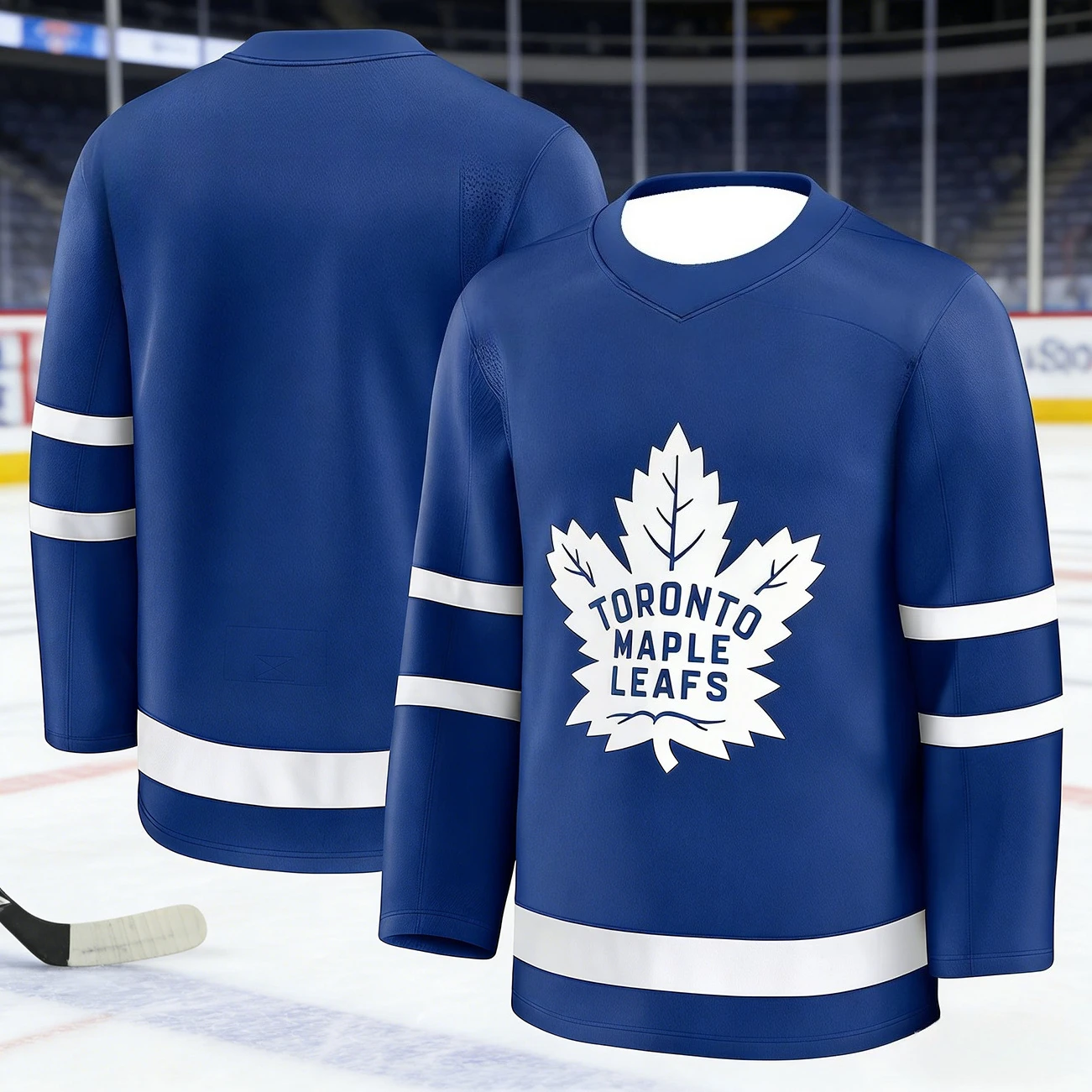 Men's Toronto Hockey Training Suit 3D Printed Breathable Quick-Drying Long-Sleeved T-Shirt, Youth Sports Clothing Men's T-Shirt