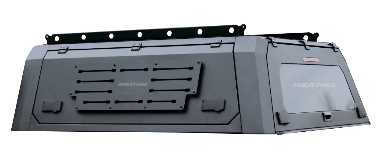 Greatway4x4 Aluminum Alloy Topper Camper Pickup Tonneau Cover 4x4 Truck Dmax Canopy for RANGER F-150 SILVERADO HILUX Waterproof