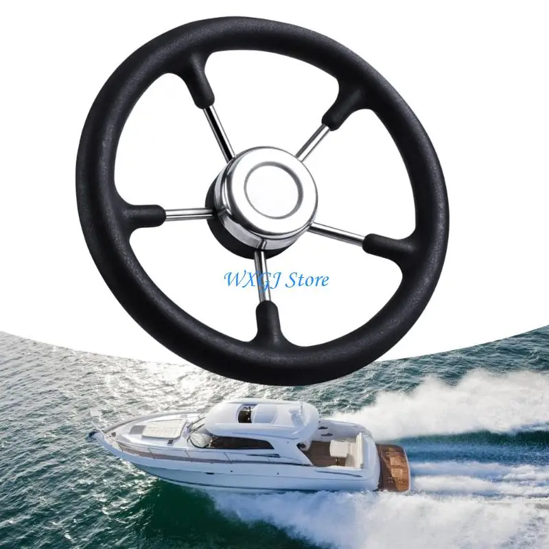 37JE Simple To Install Boat Steering Wheel Stainless Steel Construction 13