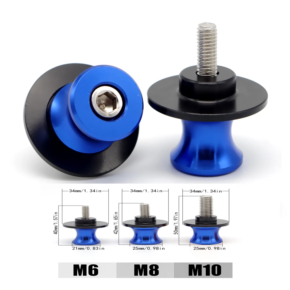 ملحقات حامل الدراجة النارية مسامير إطار الرفع الديكور لأبريليا Rs 125 Gsxs 1000 Motores Y Componentes Yamaha R15 V2 #2