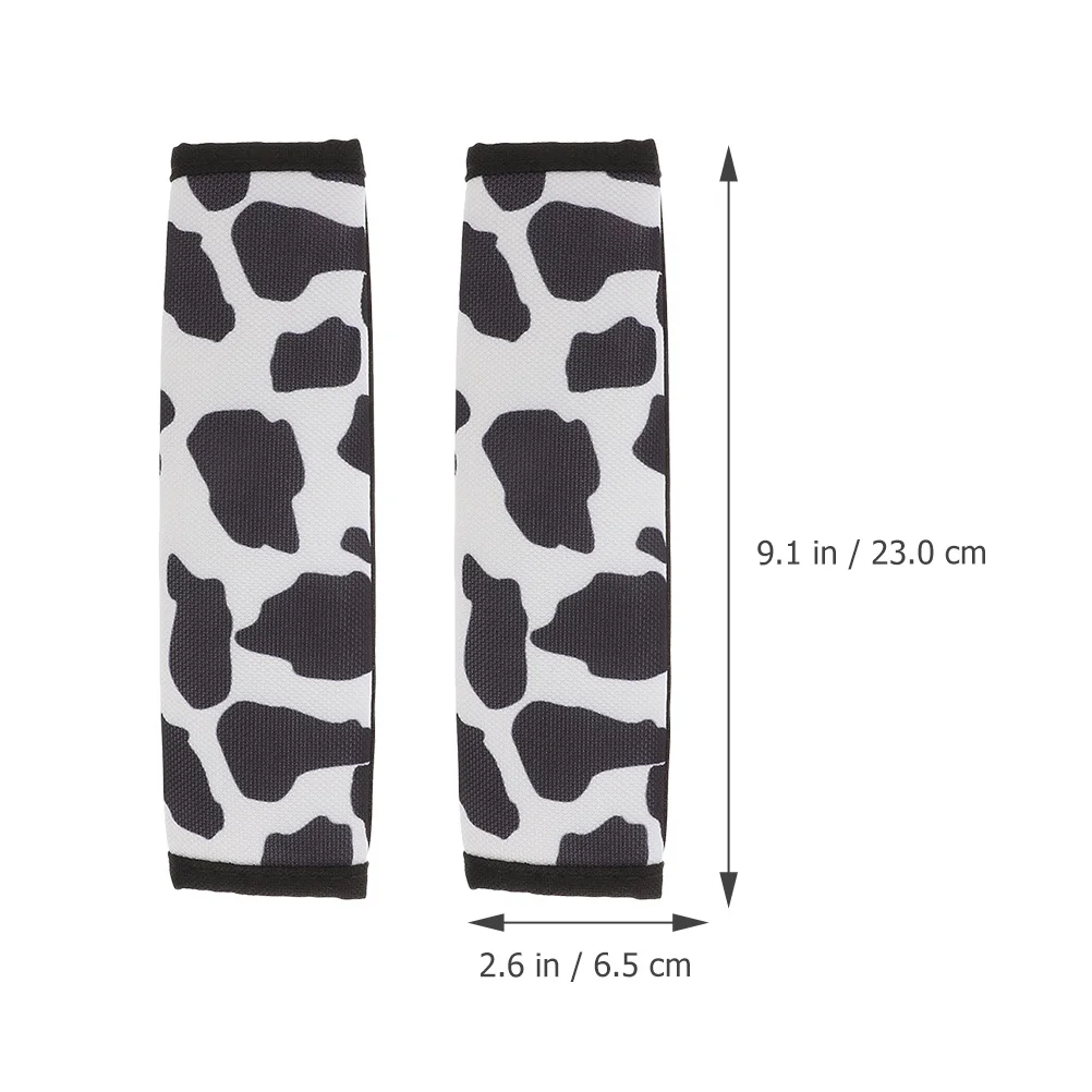 

2 шт., чехлы для автоматических ремней безопасности, подушечки с животным рисунком, съемные мягкие подушечки для плечевых ремней для грузовиков, внедорожников