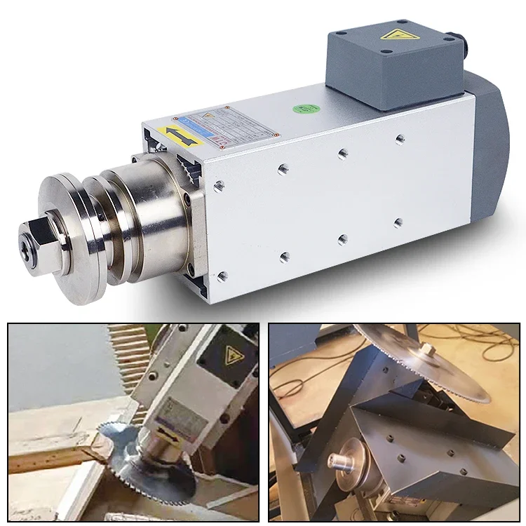 CNC Router Woodworking Machinery Spindle Motor for Aluminum Cutting and Grinding