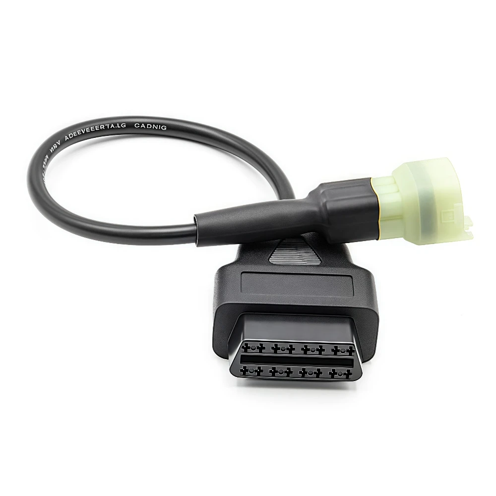 Afbeelding 6: Geschikt voor KTM 6PIN naar 16PIN adapterkabel Obd2 motorfietsadapterkabel