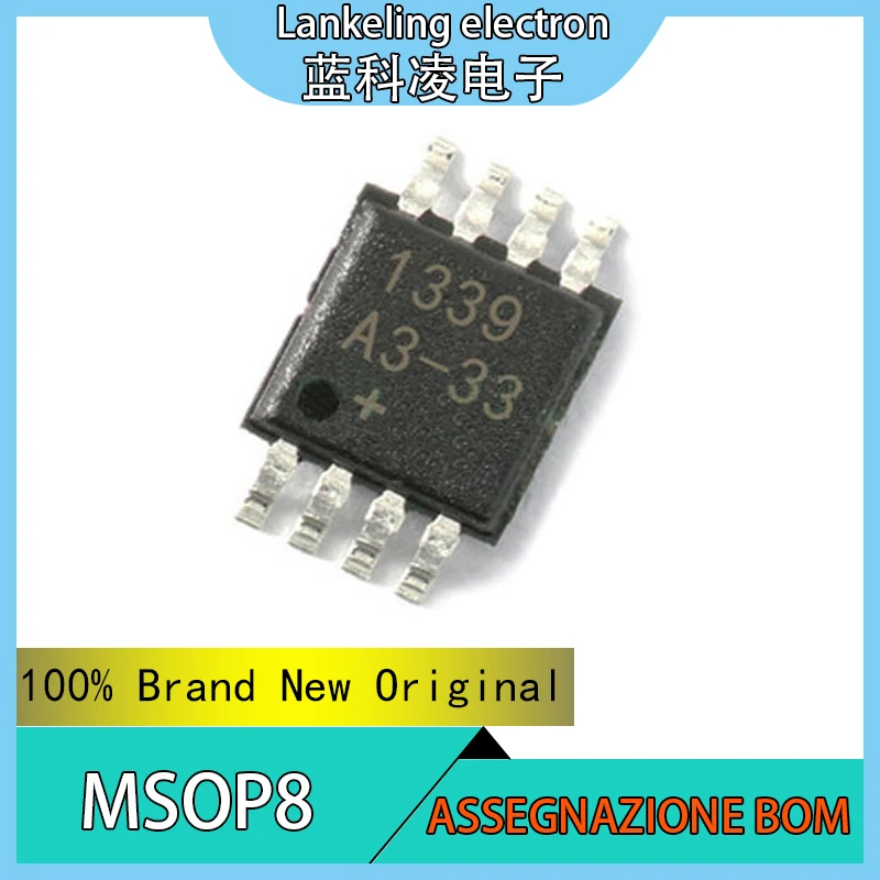 DS1339U-33 + T & R DS DS133 DS1339U + 100% Sirkuit Terpadu Asli Baru MSOP8