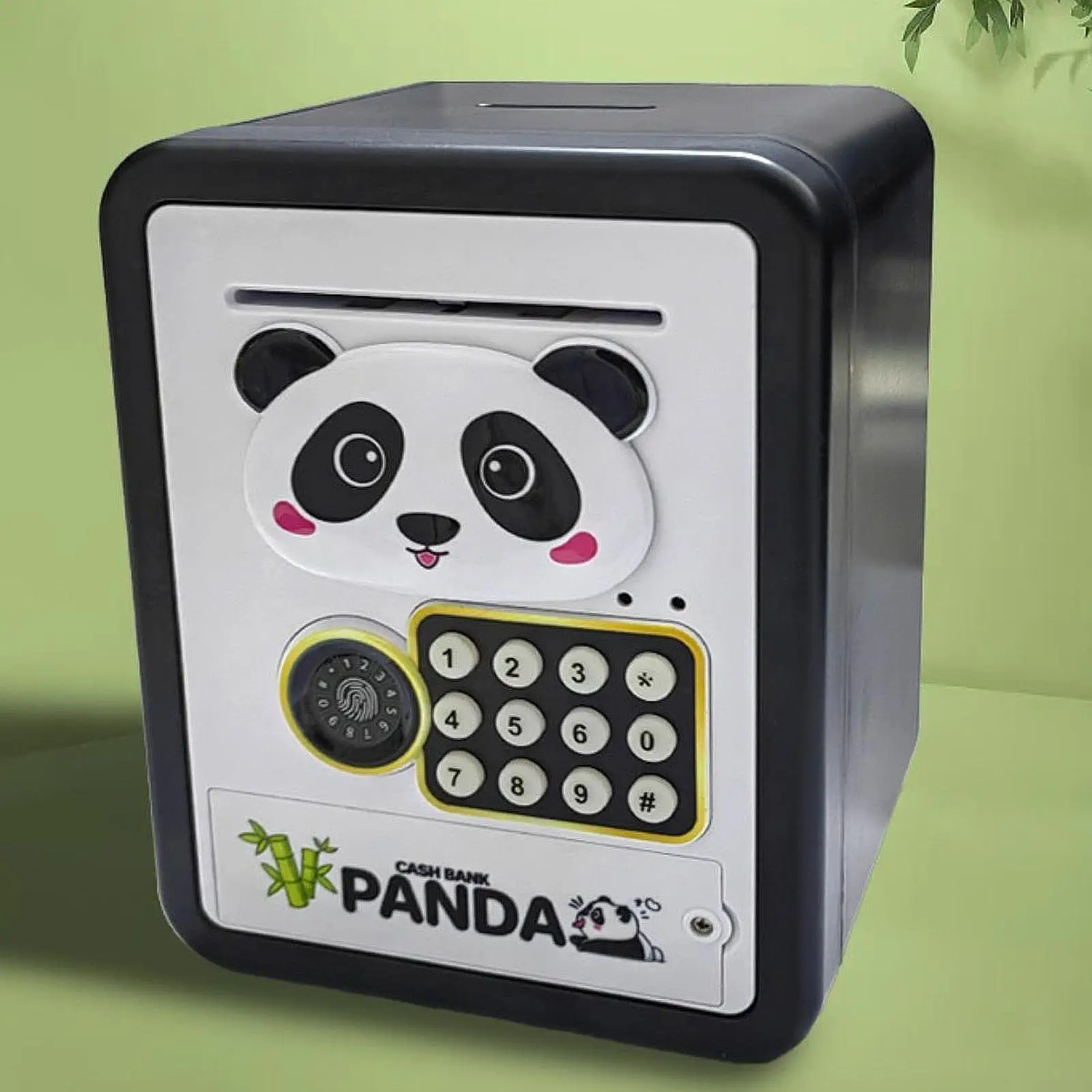 Panda Piggy Bank Kids Saving Pot Money Savings Jar for Home Apartment Kids