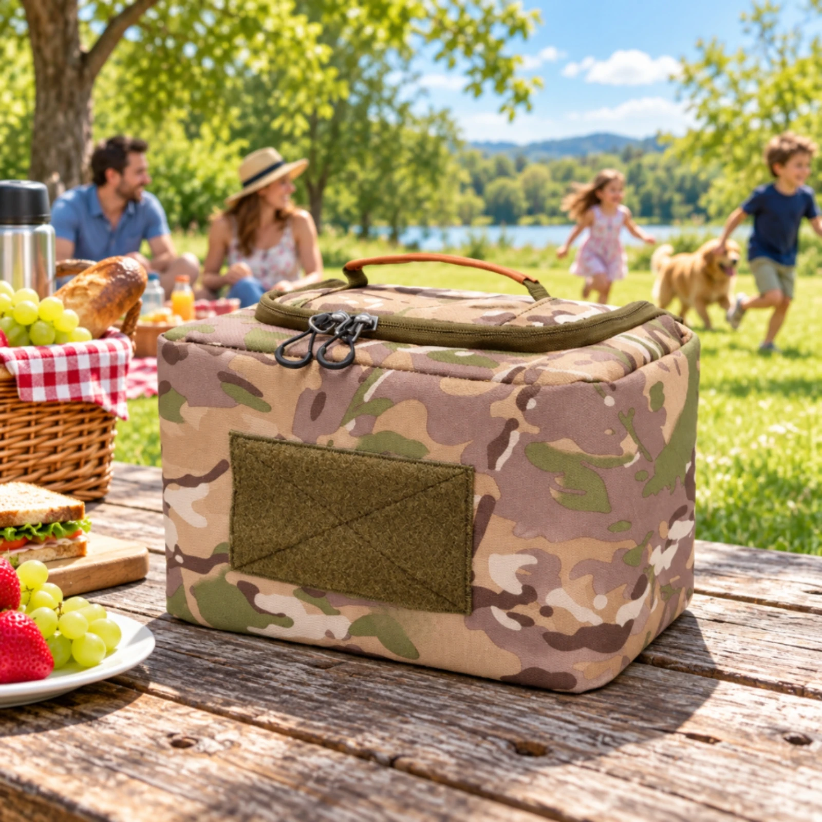 Insulated Cooler Bag Compact Cooler Bag with Carry Handle Sturdy Long-Lasting for Outdoor Activities, Picnics