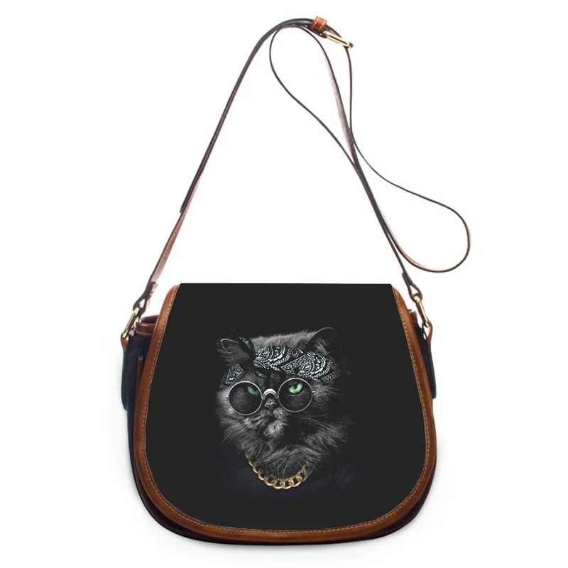 cute pet Cat 3D Print New Fashion Women Crossbody Bag Luxury Handbags Women Bags Zipper Shoulder Bag Women Shoulder Bag