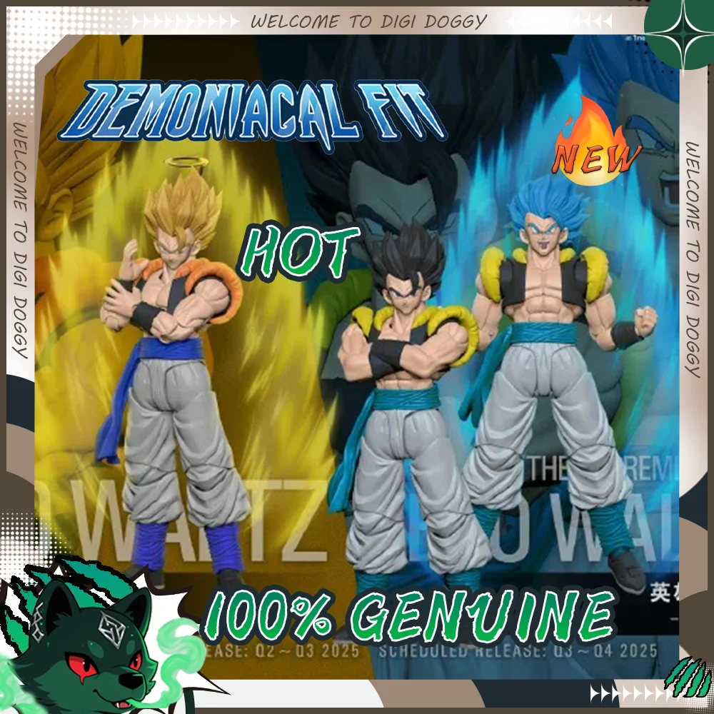 

NEW Demoniacal Fit Gogeta Figure Dragon Ball Z SHF Hero Waltz Gogeta The last Dance Action Figure Collection Toy Kid Gift