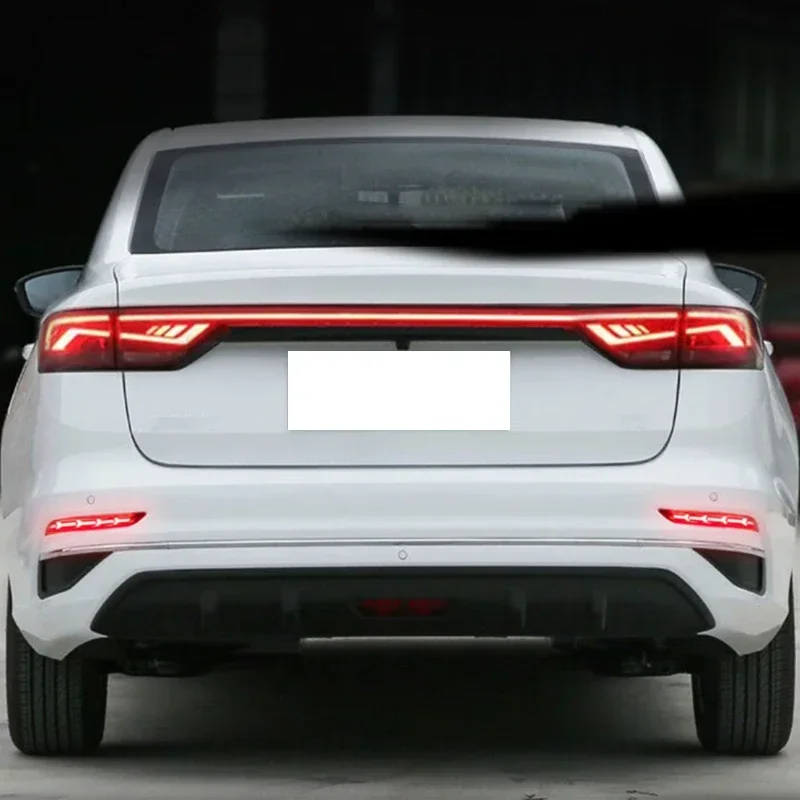 For Geely Emgrand Proton S70 2022 2023 Rear Bumper Reflector Lights Rear Driving Dynamic Turn Signal Brake Lamps
