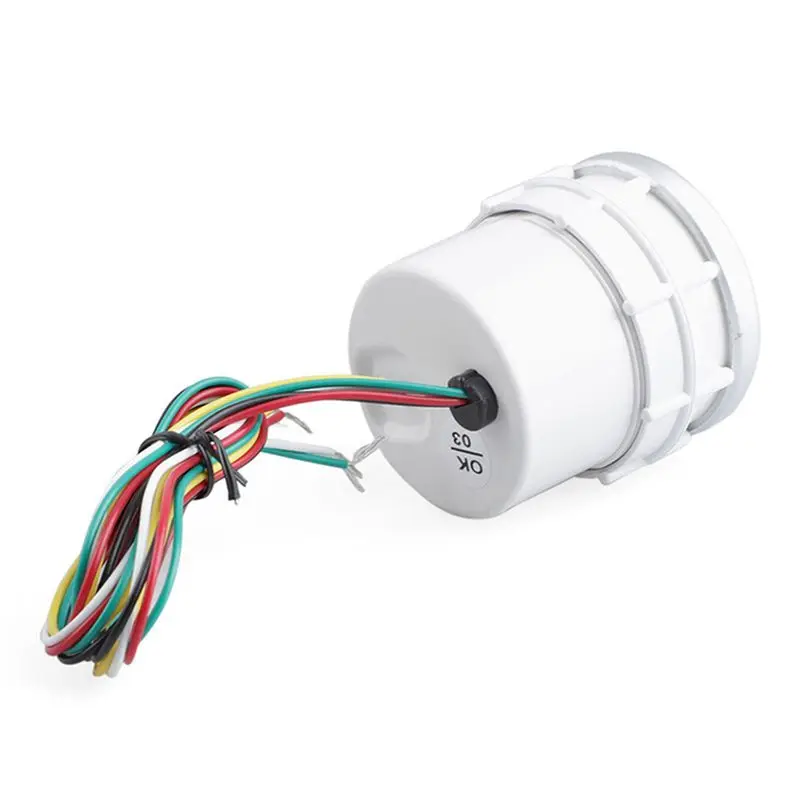 Precision 3X CNSPEED 2Inch 52Mm Auto Car Tachometer Tacho Gauge 0-8000 RPM 12V Universal Car Motor White LED Meter Pointer RPM