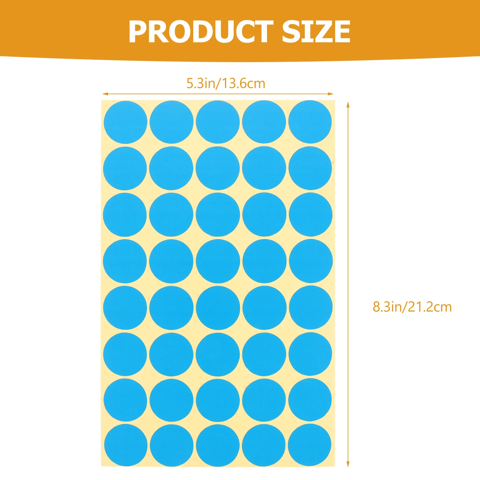 20 ورقة ملصقات نقطة ملونة شارات التسمية المستديرة لتنظيم المنزل تخزين المطبخ ملصقات مصنفة ذاتية اللصق #3