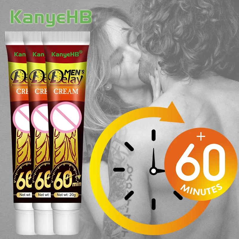 3Pcs Long Time Sex Delay Products Male Sex Ointment For Penis Lasting Men Prevent Premature Ejaculation Erection Cream A1766