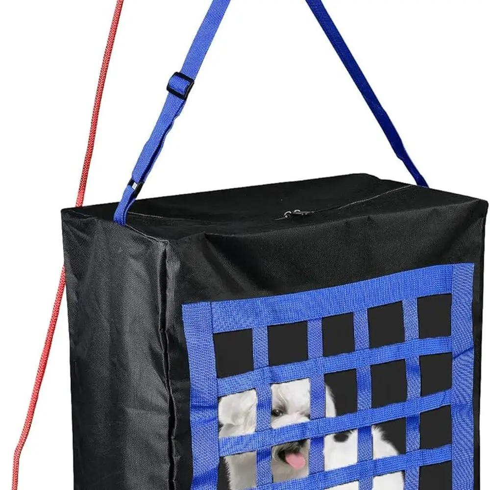 

Пожарная аварийная сумка для домашних животных до 100 фунтов — веревка длиной 50 футов в комплекте. - Переноска защитного оборудования - Сумка Rapid Rescue для домашних животных Ani