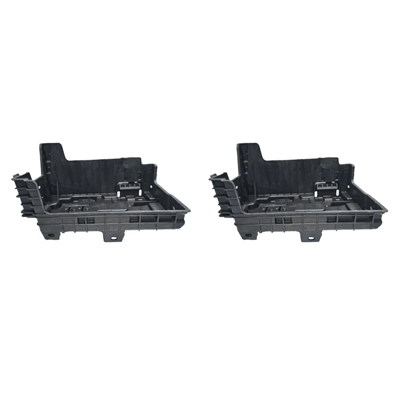 2X Car Battery Cover Slot Battery Holder Tray For Peugeot 2008 301 207CC Citroen DS3 C3XR Elysee 9801801880