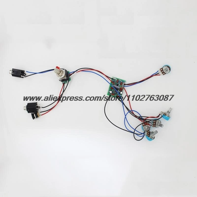 Original DIY Electric Guitar Single Effect Device Distortus Maximus Replicated Distortion Circuit Board