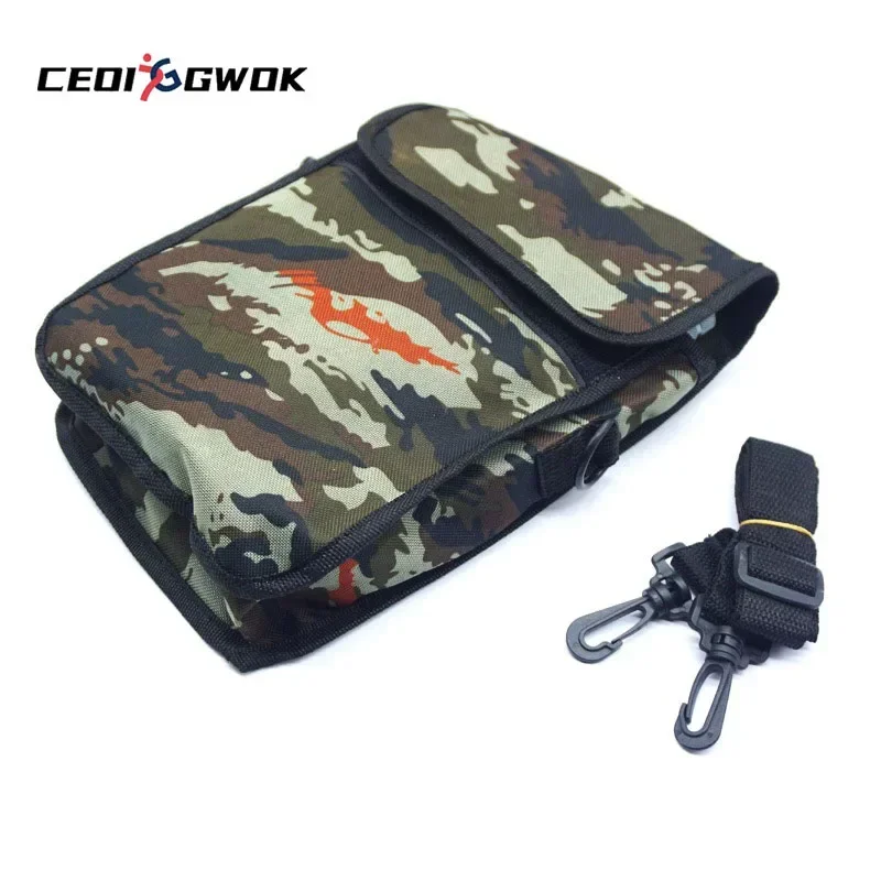 CEOI GWOK Tactical Hiking Stick Storage Bag for Camping Hiking Trekking Pole Storage Camouflage Waist Packs Large Capacity