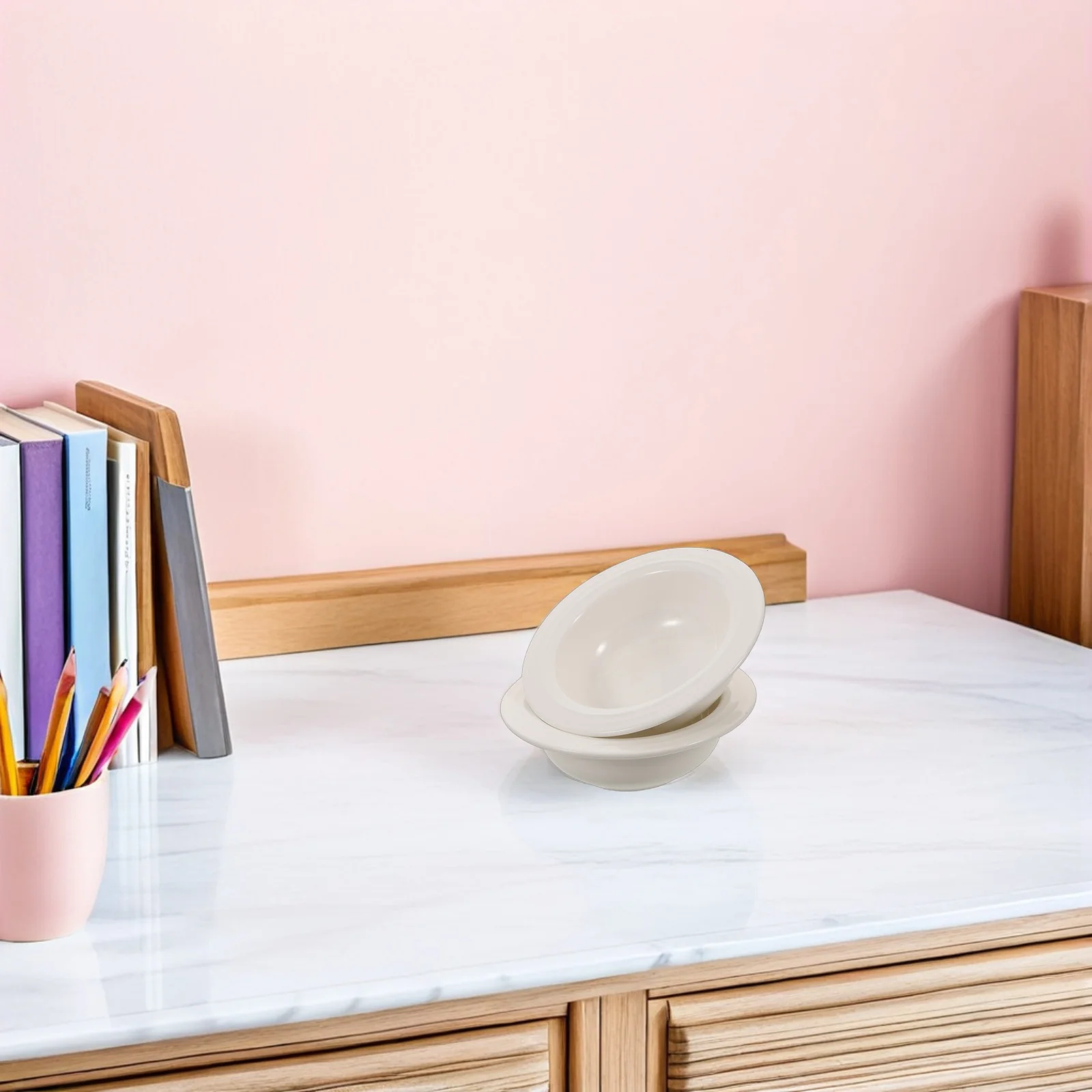 

2Pcs Ceramic Wax Melt Warmer Dish Replacement Easy Cleaning Longevity Essential Oils Warmer Wax Melt Tray