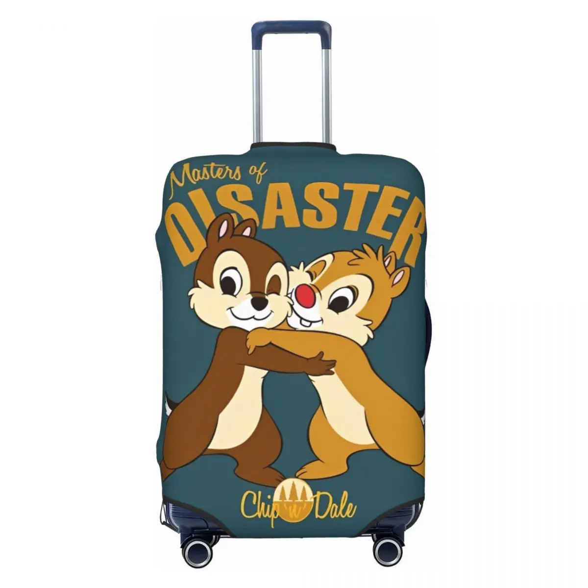 

Chip 'n' Dale Kawaii Animal Suitcase Cover Flight Elastic Luggage Case Travel Protector