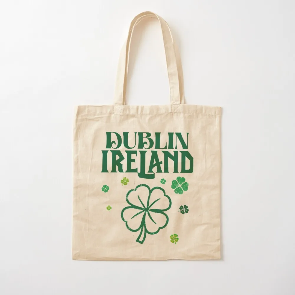 

Dublin Ireland Tote Bag custom fabric bag hand bag Handbags Canvas Tote