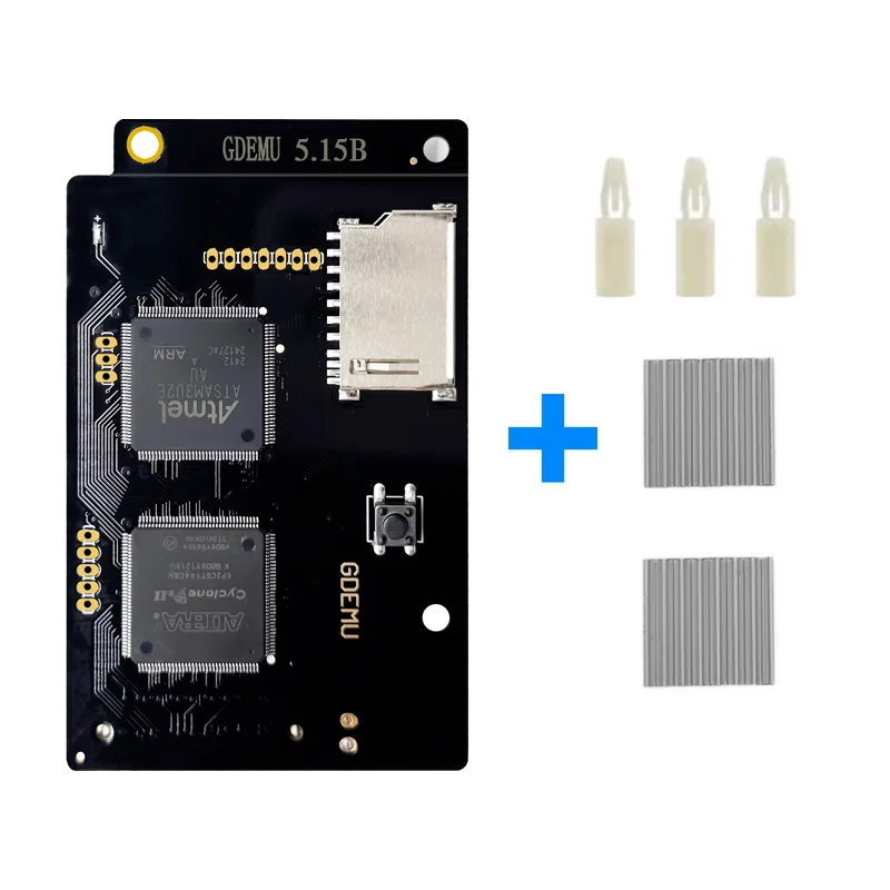 Nieuwe GDEMU 5.15b DC VA1 Optische Drive Emulatie Board en Remote Card Mount Kit Voor SEGA Dreamcast gdemu DC VA1 Game Console