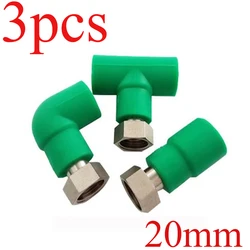 20 * 1/2 Water Heater Live Connection Direct Elbow Live Connection Tee PPR Boutique