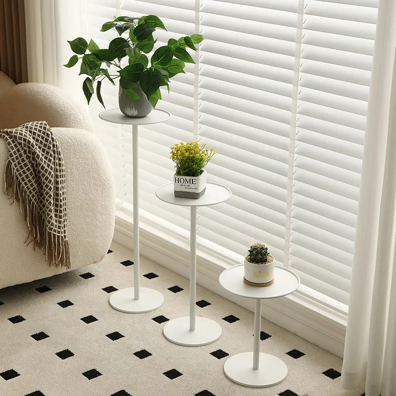 Flower Stand Floor-to-ceiling Single-layer Living Room Balcony Shelf Modern Simple Bonsai Bracket Wrought Iron Single image 2