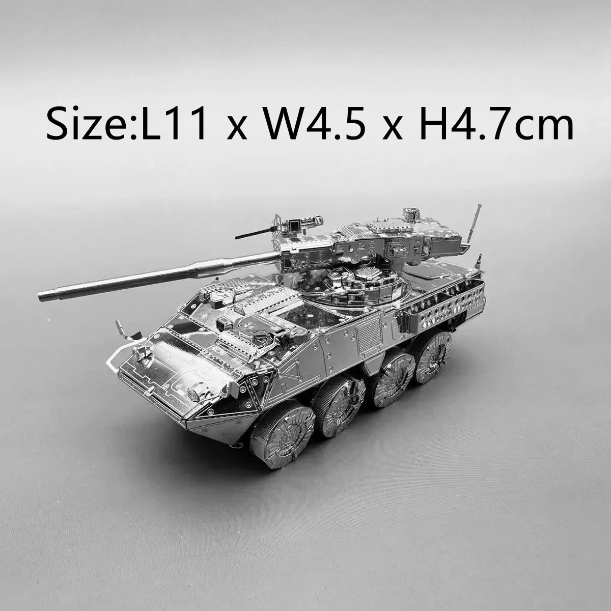 Stryker armored vehicle Tank Assembly Model DIY 3D Laser Cut Model Puzzle Toys for Adult Children Gifts