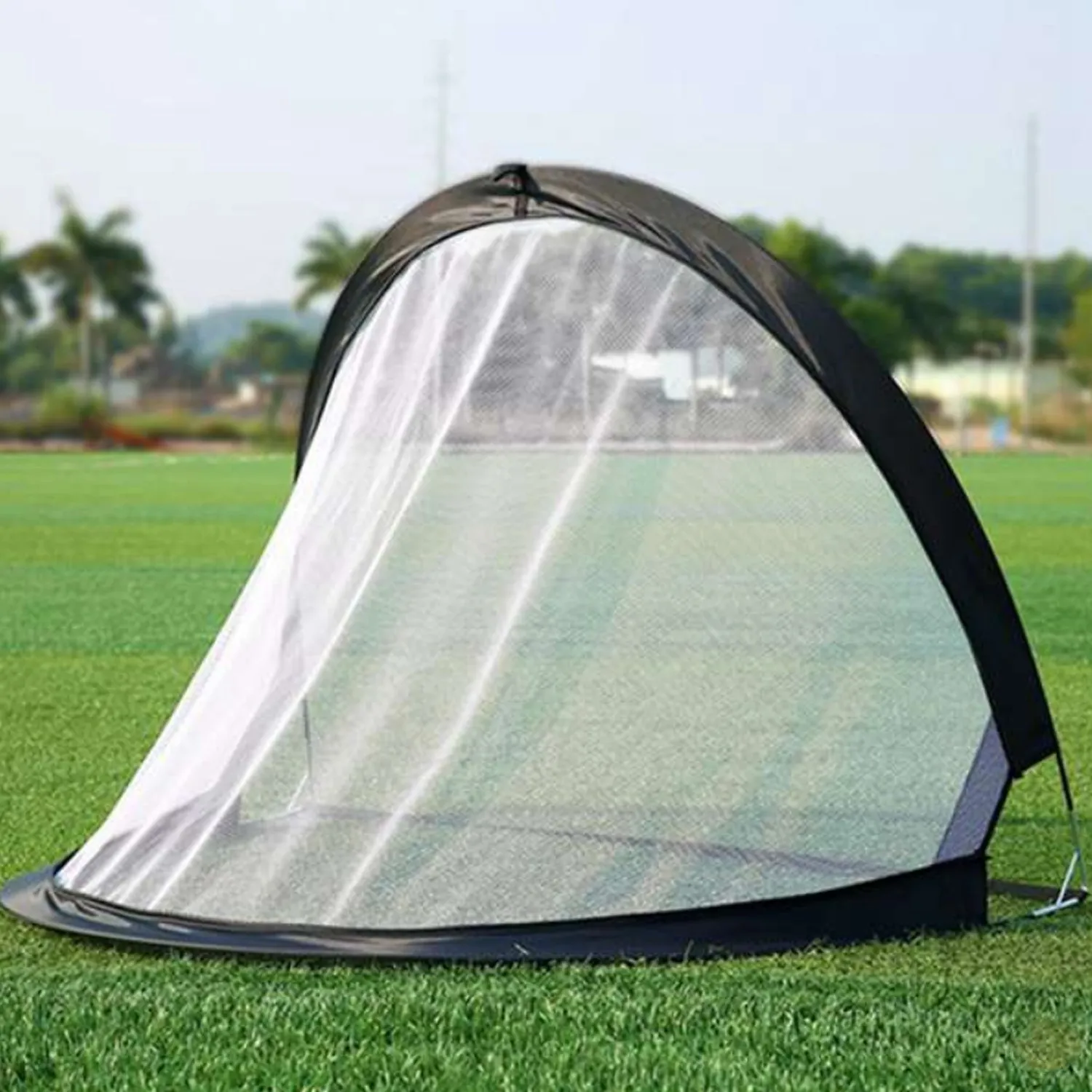 AM-1 조각 축구 축구 목표 그물 접는 훈련 목표 그물 텐트 어린이 실내 야외 놀이 장난감 블랙