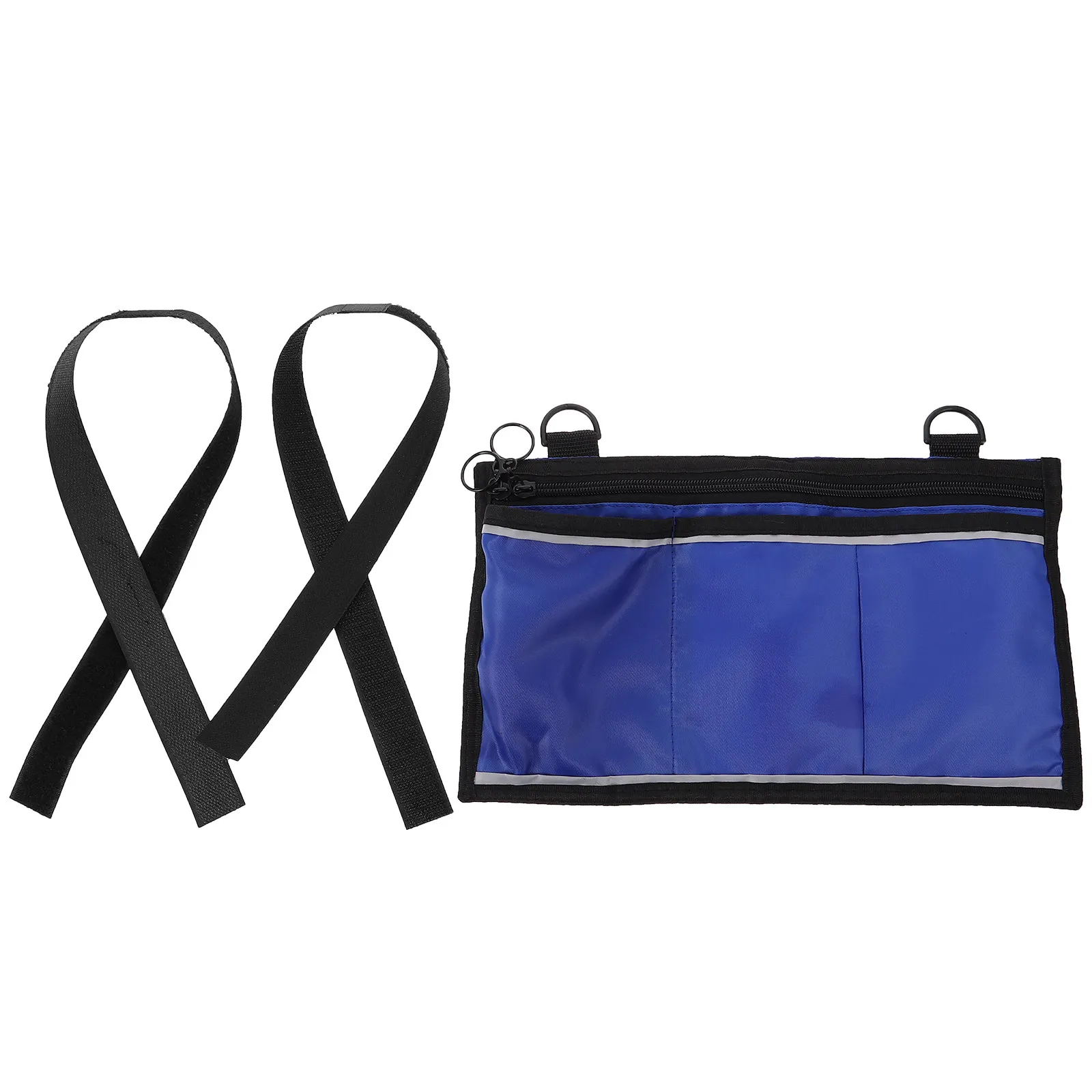 Wheelchair Organizer Side Pouch Hanging Travel Tote Large Capacity Storage Bag for Mobile Phone Water Bottle Umbrella Keys