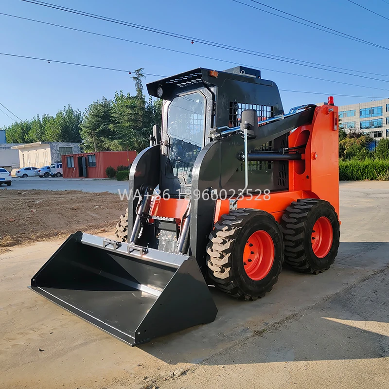 

TR65 Mini Loader Versatile Performance Wheeled Track Loader 1050kg Load Capacity 55KW Power 10km/h Speed 0.5m³ Bucket 4x4 1 Year