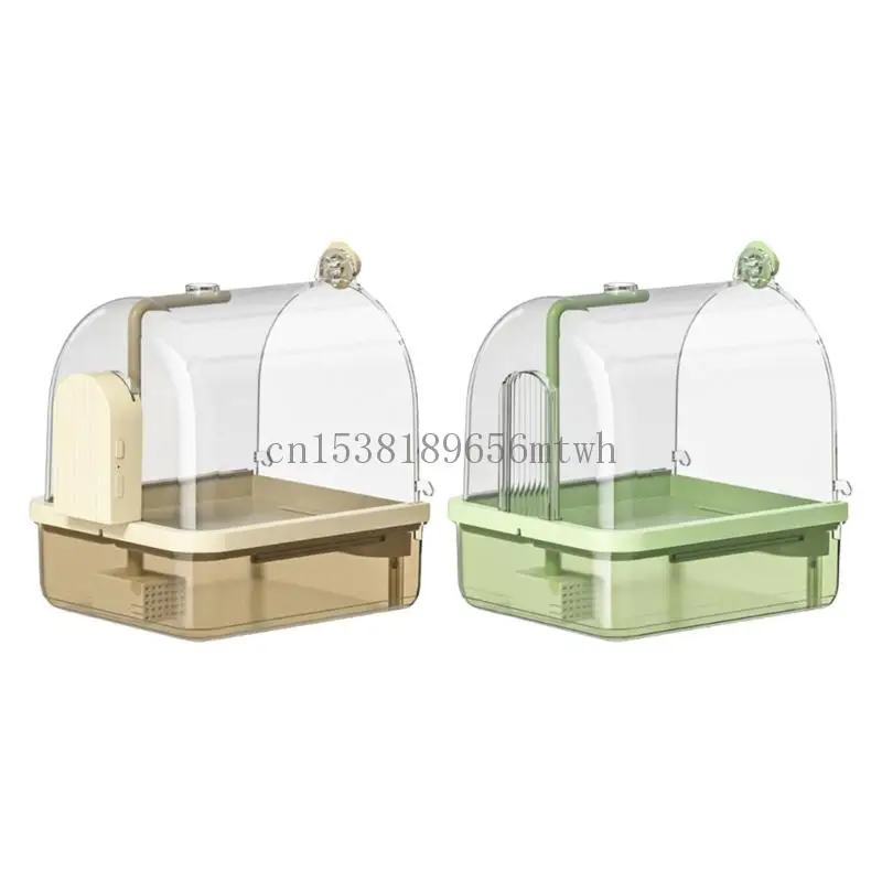 

Automatic Bird Fountain Bird Shower Recirculating Fountain for Small Pet Birds B03D