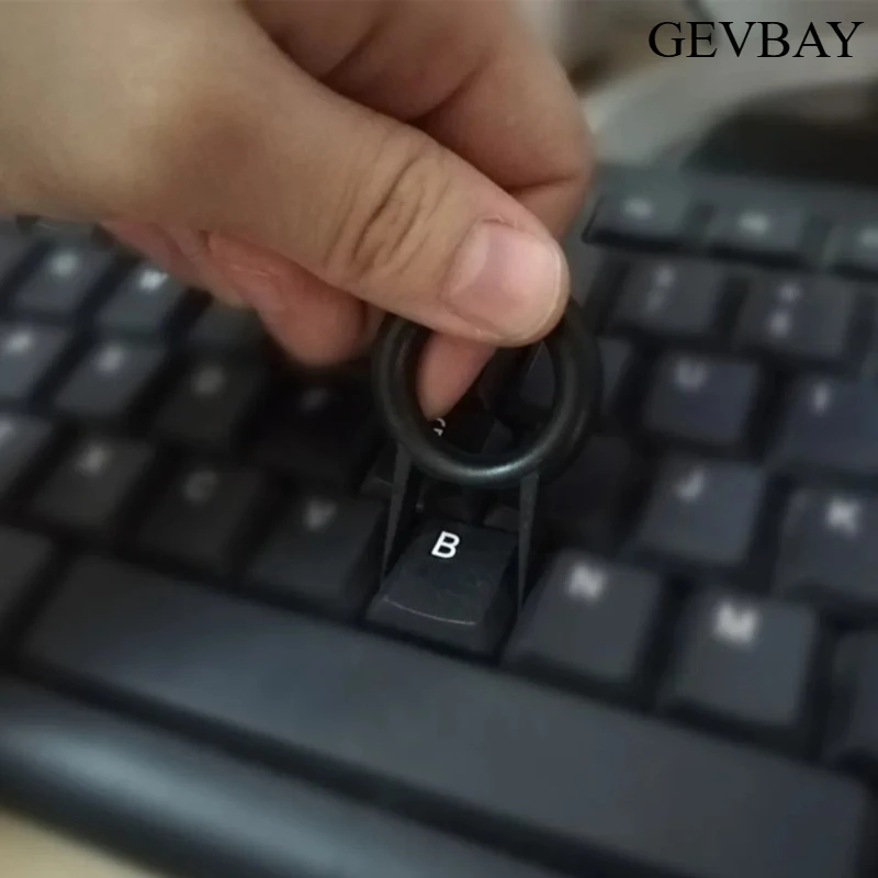 1pc Black Mechanical Keyboard Keycap Puller Tool Universal Switch Key Cap Remover Disassembly Repair Accessories