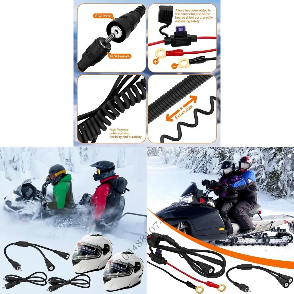 

High Efficiency Helmet Heating Wire Heated Cord For Extreme Cold Condition