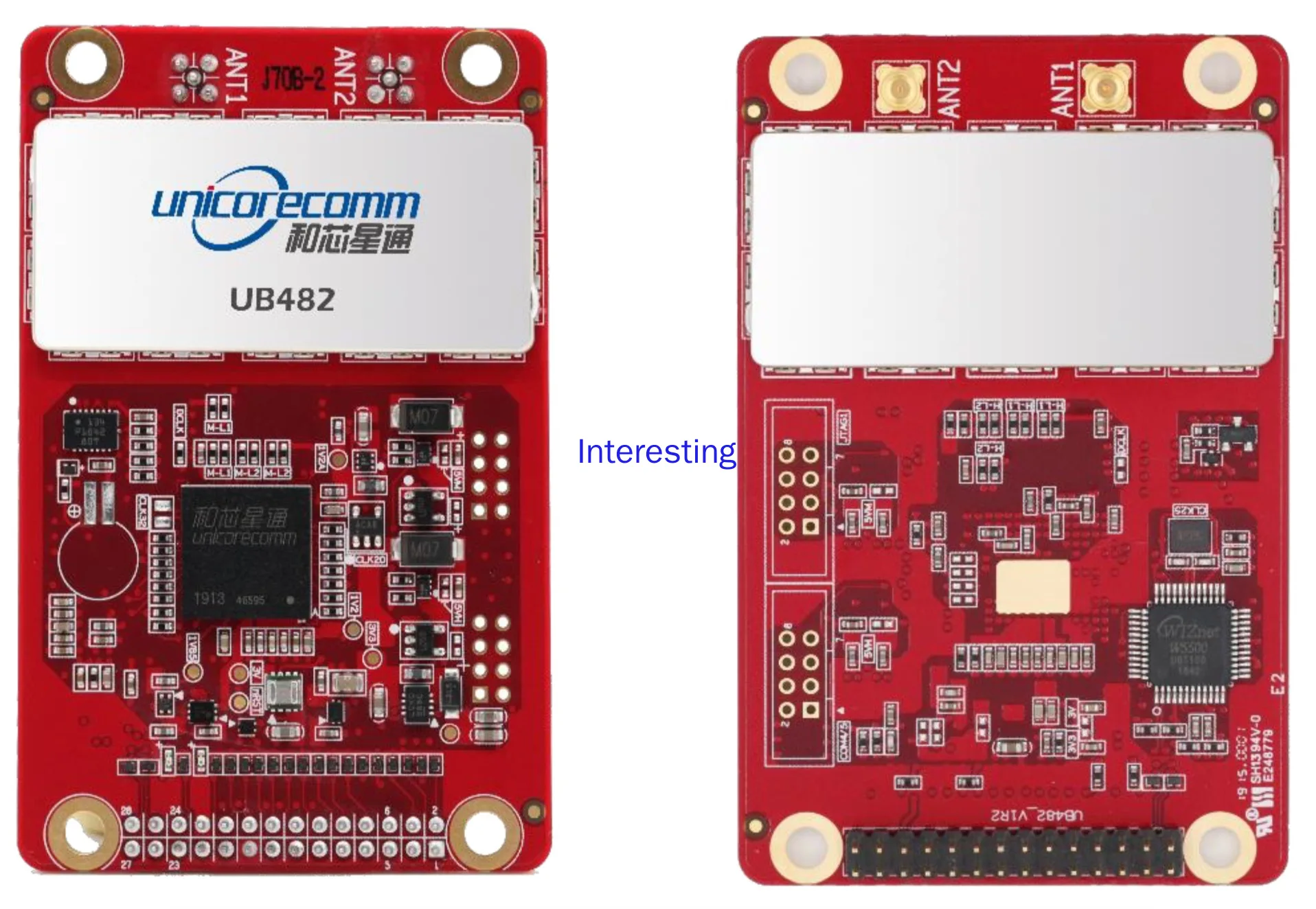 UB482 /UM482/UM4B0 and CoreStar Positioning and Orientation Board GNSS Four-system Full-frequency Positioning Board