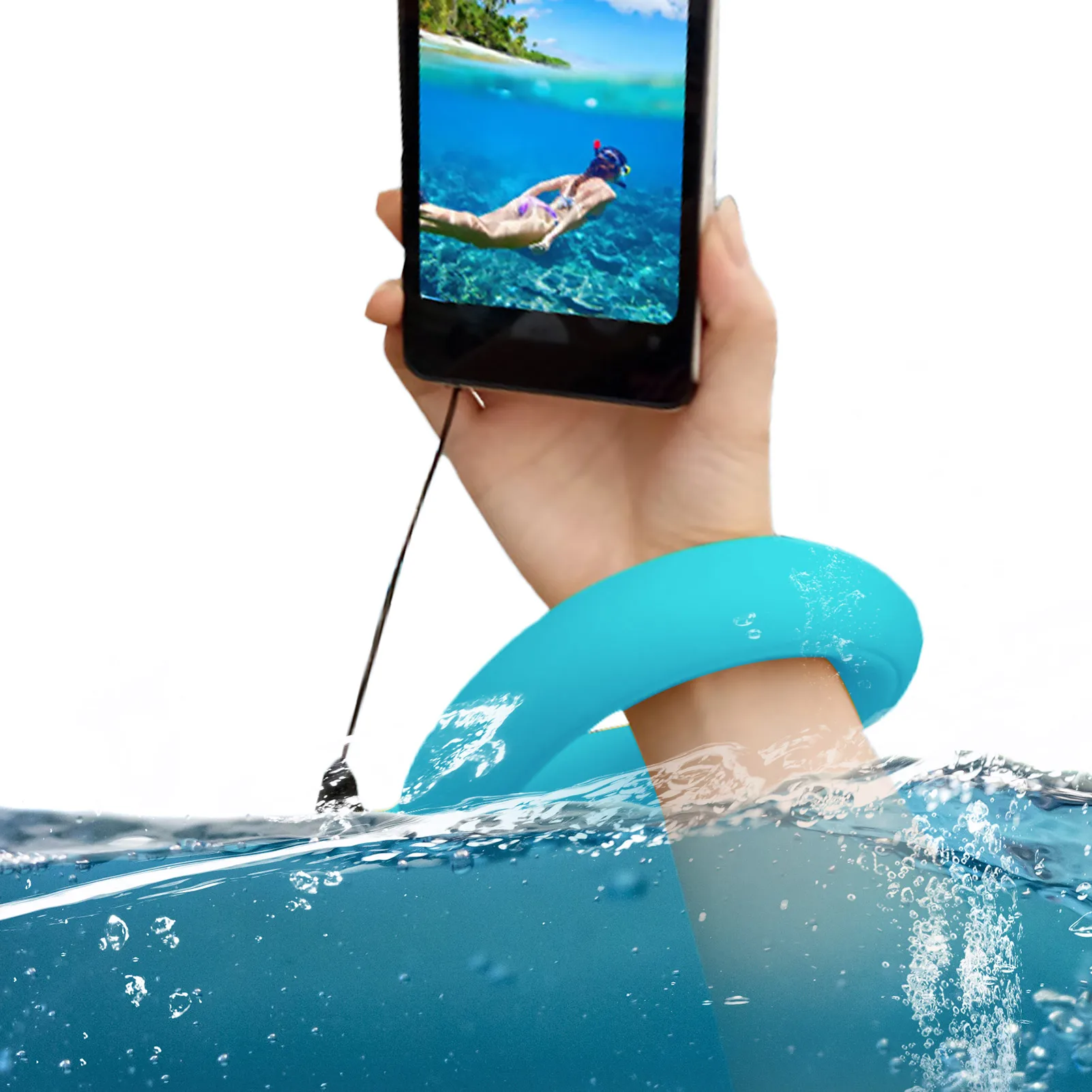 

Waterproof Camera Float Camera Floating Strip Safety Wrist Strap Universal Bright Colored Foam Floating For Camera Cell Phone
