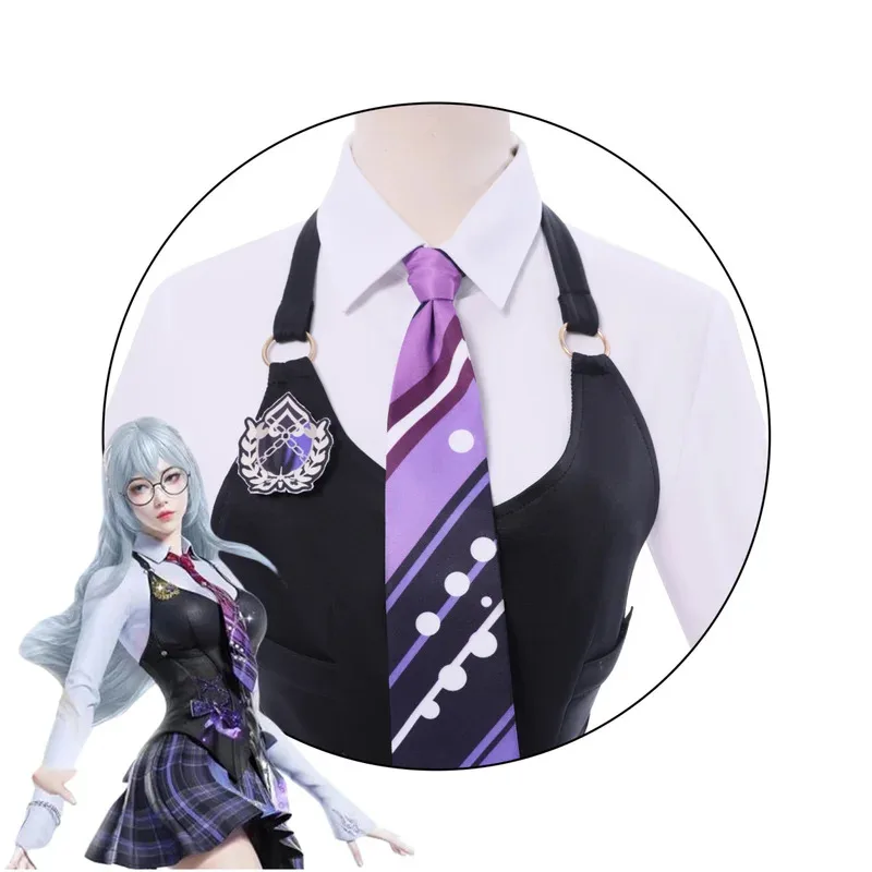 Игра Naraka: Bladepoint Tarka Ji Косплей Костюм Весна Мелодия Япония Южная Корея JK Школьная форма Парик Женские сексуальные костюмы для вечеринок; 2k