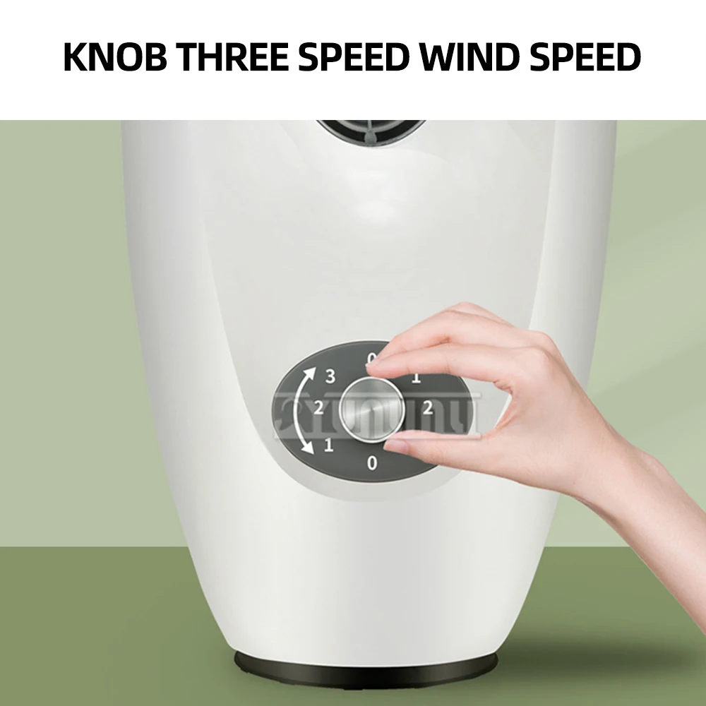 Бытовой электрический вентилятор без листьев с 3-й скоростью ветра, вертикальный вентилятор кондиционера