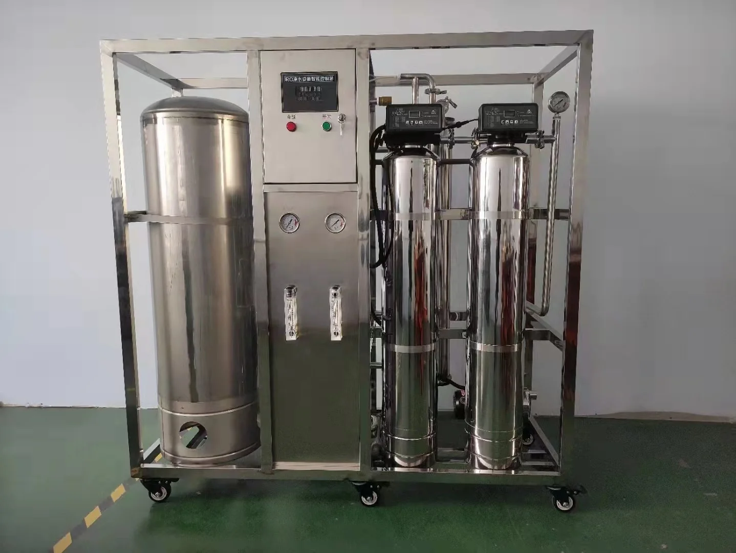 Water desalination equipment, RO reverse osmosis equipment, 250L/H, 500L/H, 1000L/H, 2000L/H.Price contact customer service