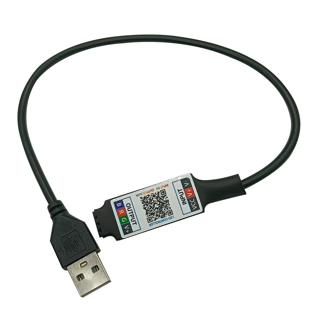 

Мини-24 клавиши ИК RF USB RGB Дистанционный беспроводной светодиодный контроллер Диммер Динамический режим Инфракрасный для RGB 3528 5050 Светодиодные ленты
