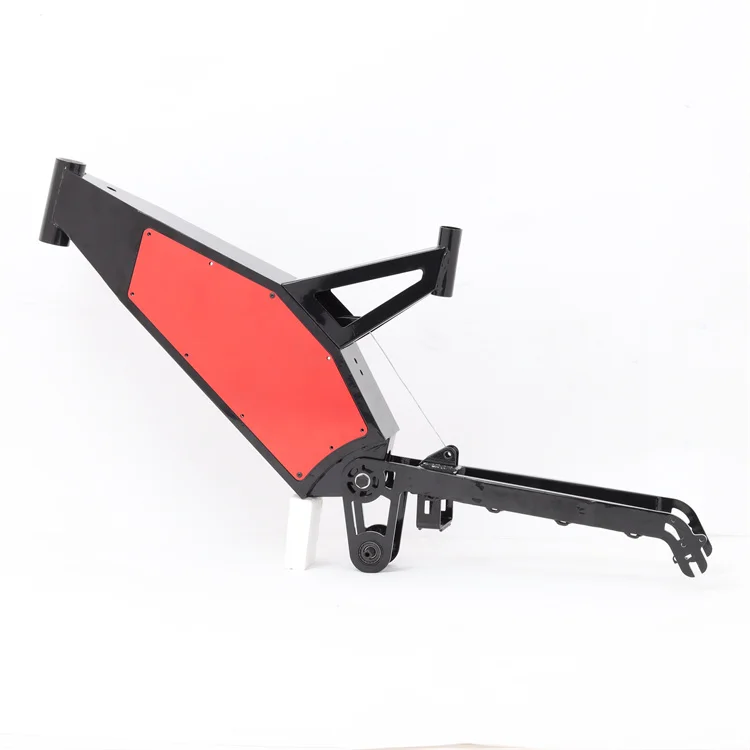 

Carbon steel frame for electric motorcycle frame
