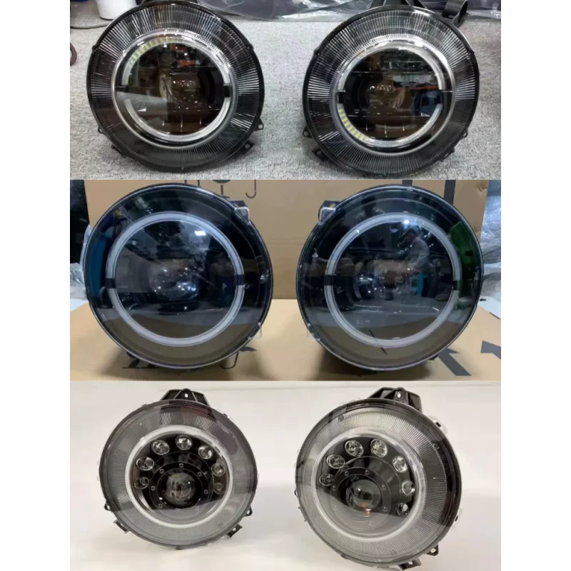 

Светодиодная фара в сборе для Mercedes Benz G-Class G500 G63 G350d 07-22, модифицированная передняя фара автомобиля DRL, дневные ходовые огни