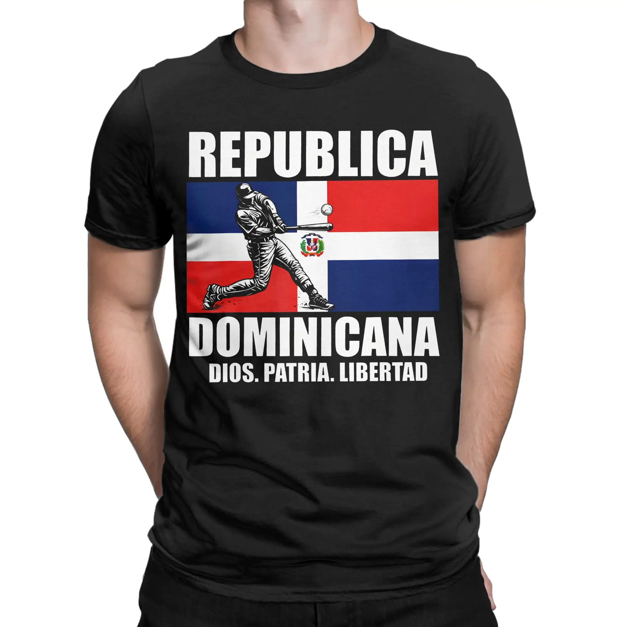 Men Women Republica Dominica Rd Dominican Republic Baseball  Shirt Cotton New Arrival T-Shirt  Top Clothing